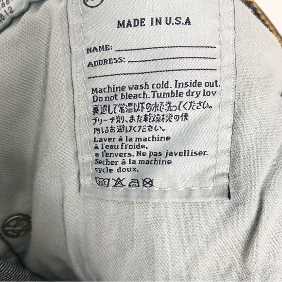 AG ADRIANO GOLDSCHMIED The Farrah Skinny Distressed Jeans 28R - Picture 10 of 11